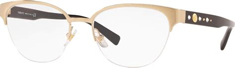 Versace VE1255B 1253 Eyeglasses in Pale Gold